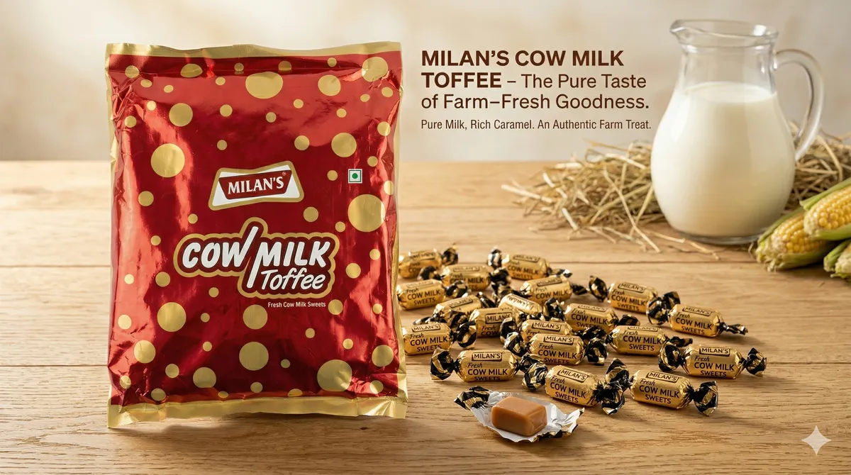 Cow Milk Toffee — Real Milk Goodness